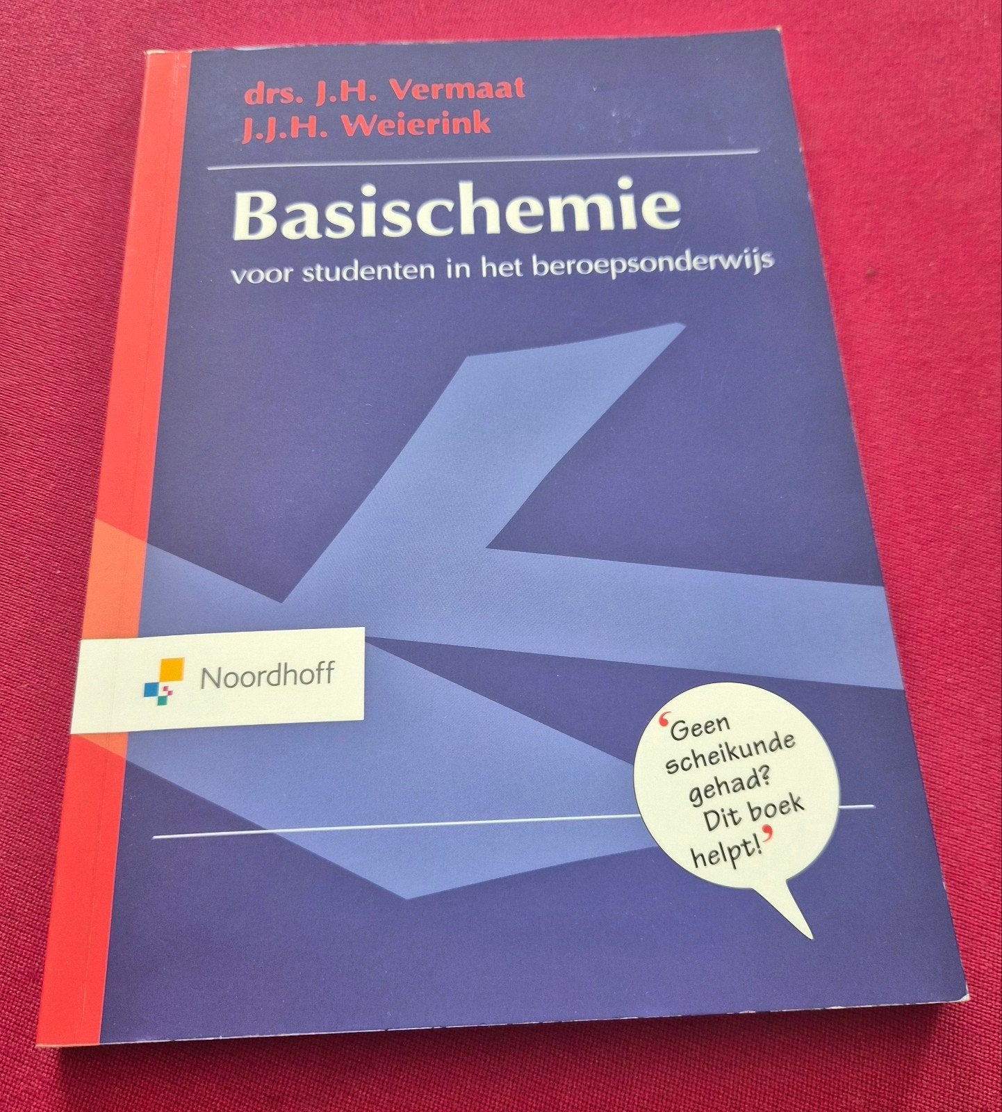 Basischemie voor studenten in het beroepsonderwijs, Zo goed als nieuw, Drs. J.H. Vermaat, J.J.H. Weierink, Beta, HBO