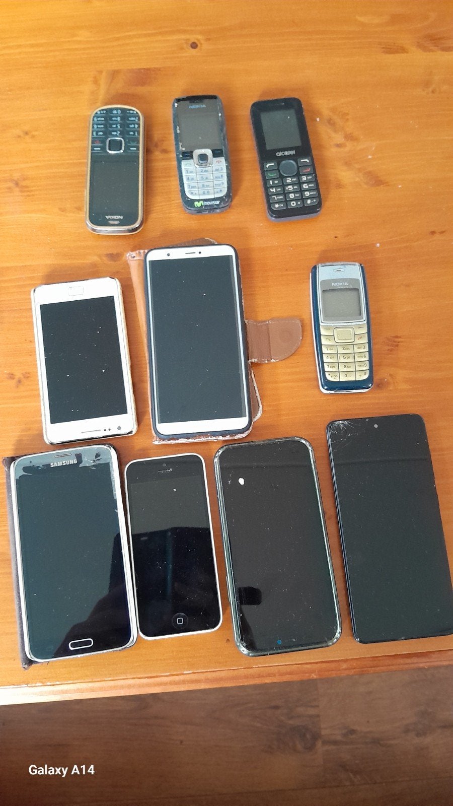 Partij mobiele telefoons (smartphones en feature phon, Ophalen
