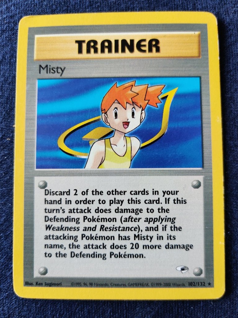 Misty - Gym Heroes 102/132 - Excellent, Ophalen of Verzenden, Nieuw