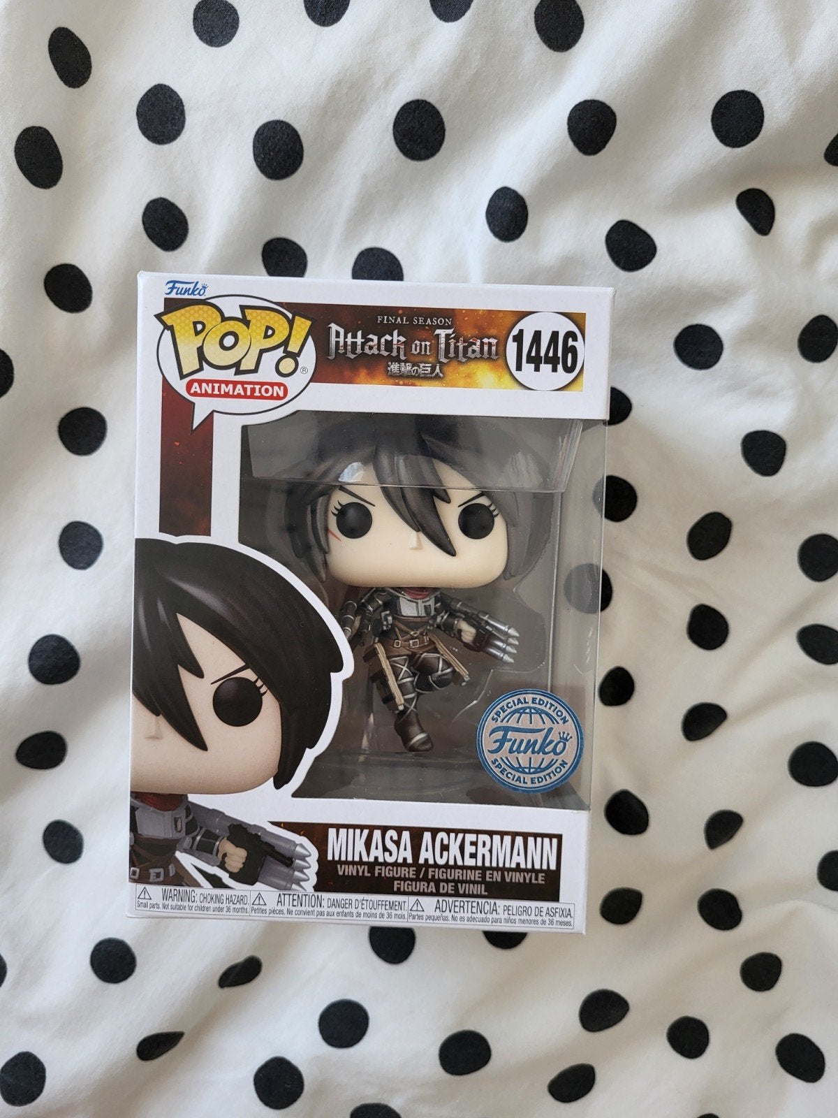 Mikasa funko pop, Ophalen of Verzenden, Gebruikt