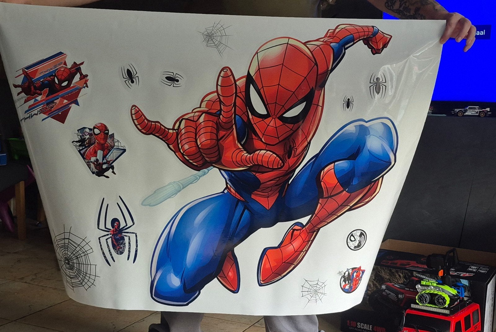 muursticker spiderman nieuw, Ophalen, Nieuw, Wanddecoratie