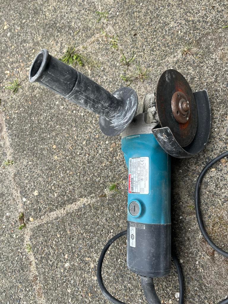 Makita Haakse Slijpmachine - Gebruikt maar functioneel, Doe-het-zelf en Verbouw, Gereedschap | Slijpmachines, Ophalen, Gebruikt