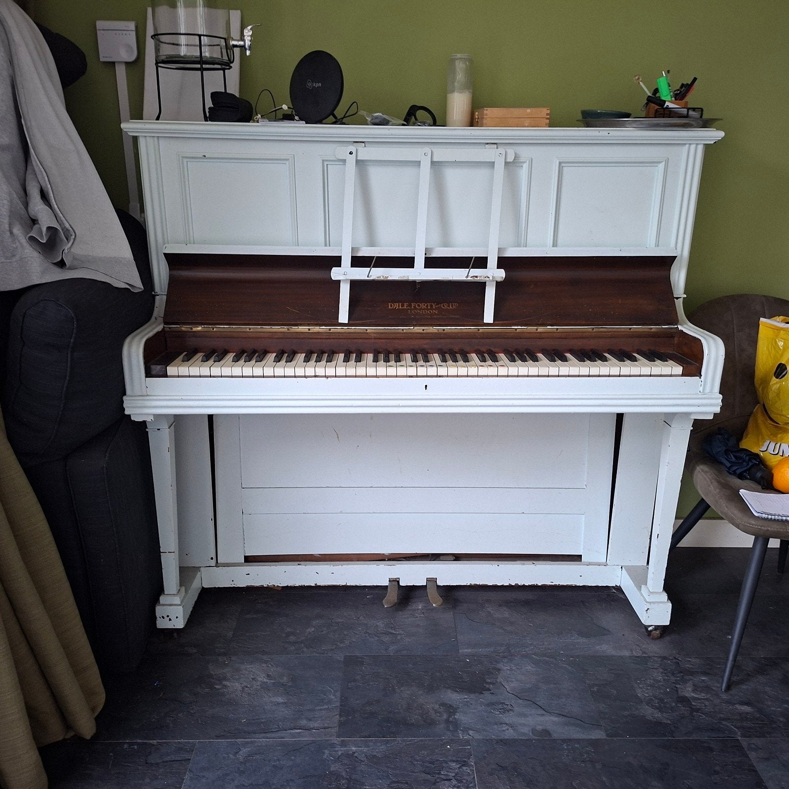 piano, Ophalen, Gebruikt