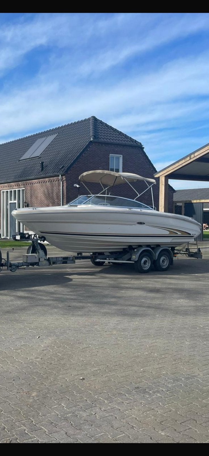 Sea Ray 21 voet 5,2  V8 - Perfect voor plezier op het wate, 70 cm, Gebruikt, Binnenboordmotor, Sea Ray
