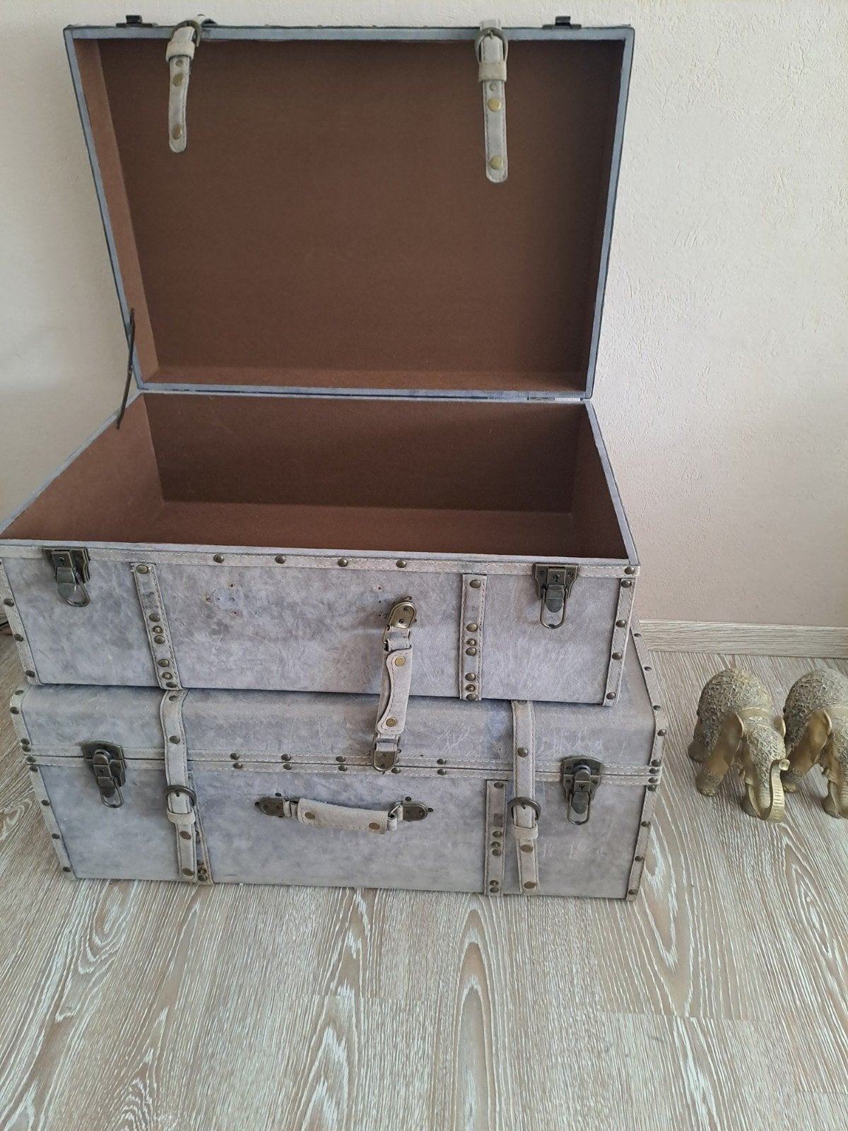 houten koffers voor op te knappen, Ophalen of Verzenden, Gebruikt, 50 tot 100 cm, Minder dan 50 cm