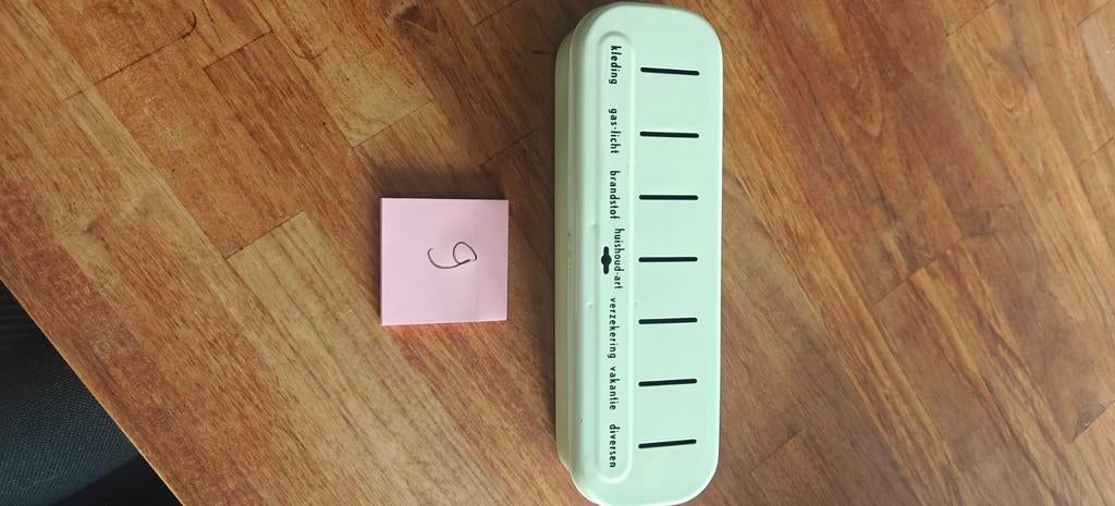 Vintage Brabantia Geldkistje / Spaarpot - Zonder Sleutel, Verzamelen, Spaarpotten, Zo goed als nieuw, Metaal of Blik, Ophalen of Verzenden