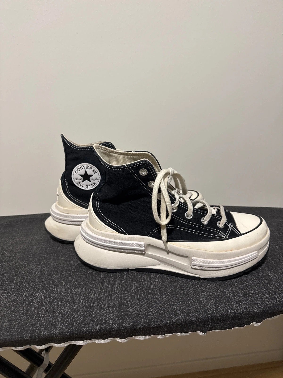 Converse Run Star Hike High Top Zwart - Maat 39, Zwart, Converse, Ophalen of Verzenden, Sneakers of Gympen