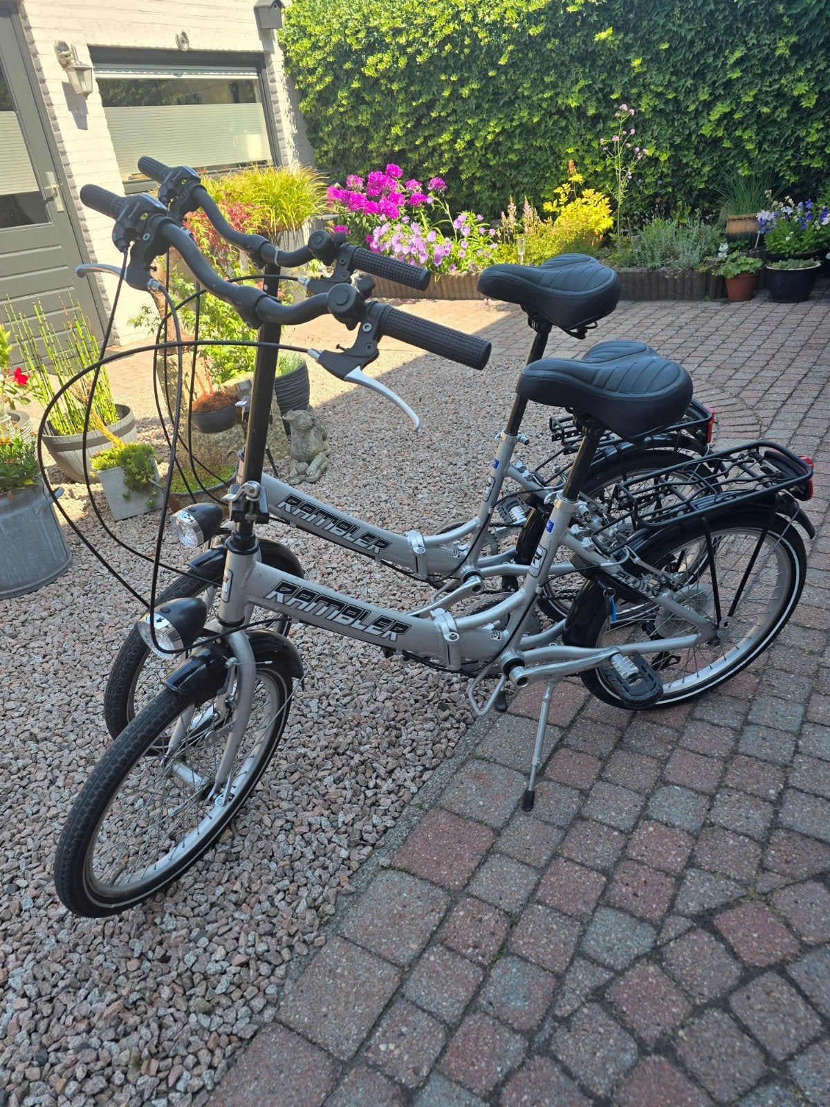 2 Vouwfietsen 20 Inch (6 versn) Verkeren i.z.g.st, Ophalen, 20 inch of meer, Gebruikt, Velgrem