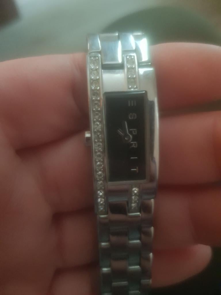 Esprit dames horloge, Gebruikt, Verzenden, Zilver, Zilver