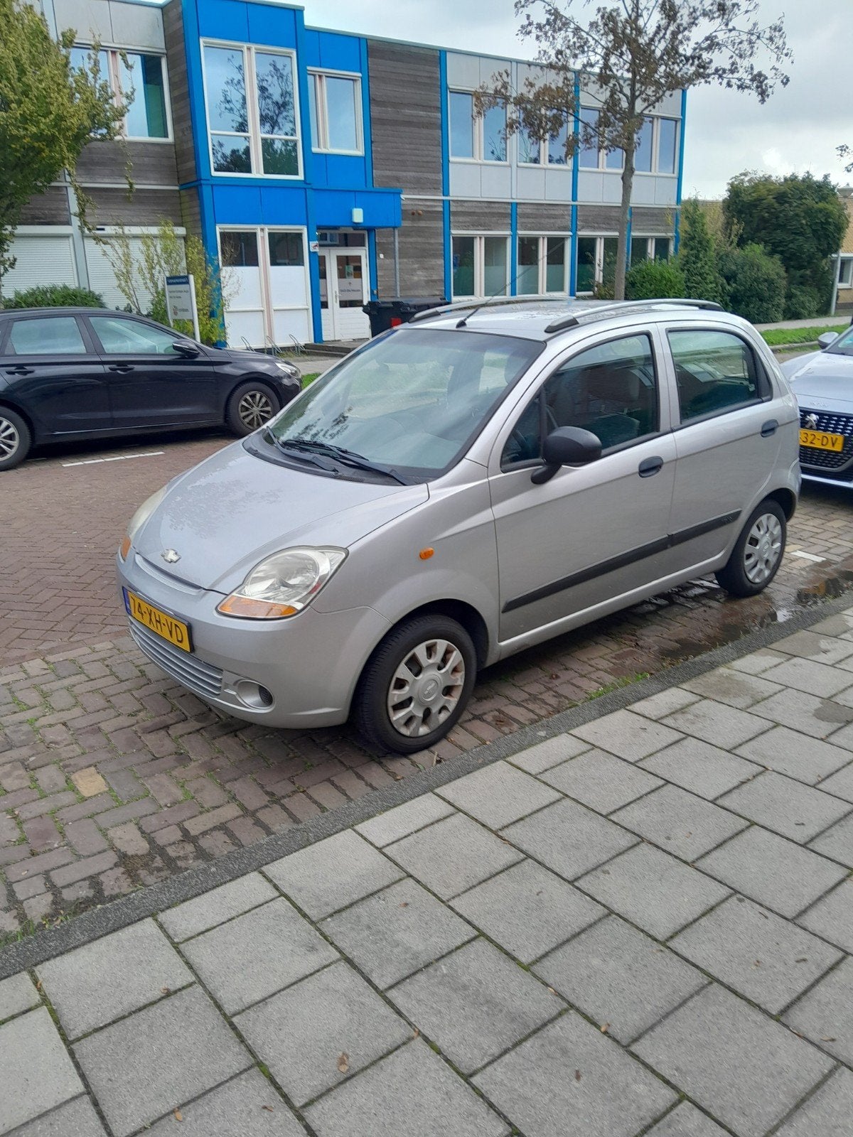 Chevrolet Matiz 0.8 2007 Grijs, Auto's, Voorwielaandrijving, Origineel Nederlands, 19 km/l, Particulier