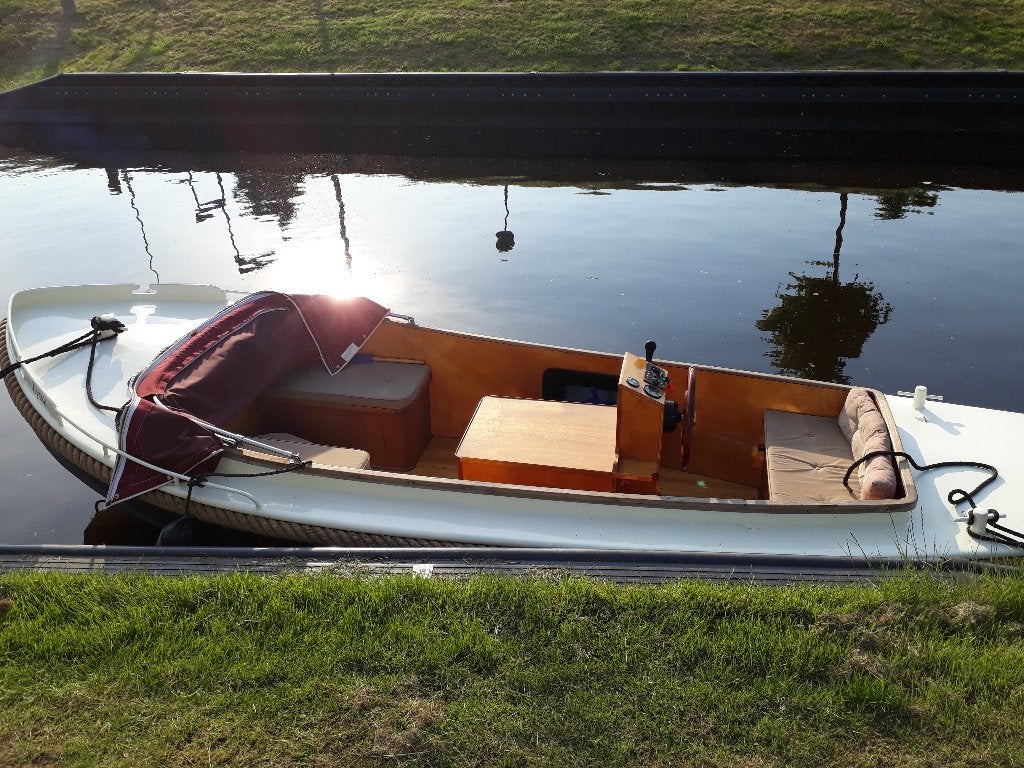 Stalen sloep met karakter, 16 pk, Gebruikt, Staal, Binnenboordmotor