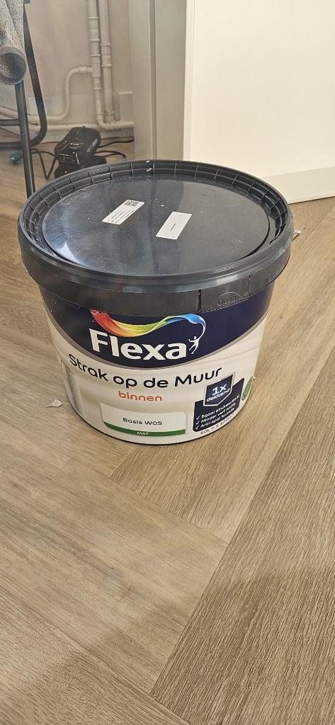 Flexa strak op de muur muurverf. Kleur: coconut milk (Gamma), Doe-het-zelf en Verbouw, Verf, Beits en Lak, Ophalen, 5 tot 10 liter