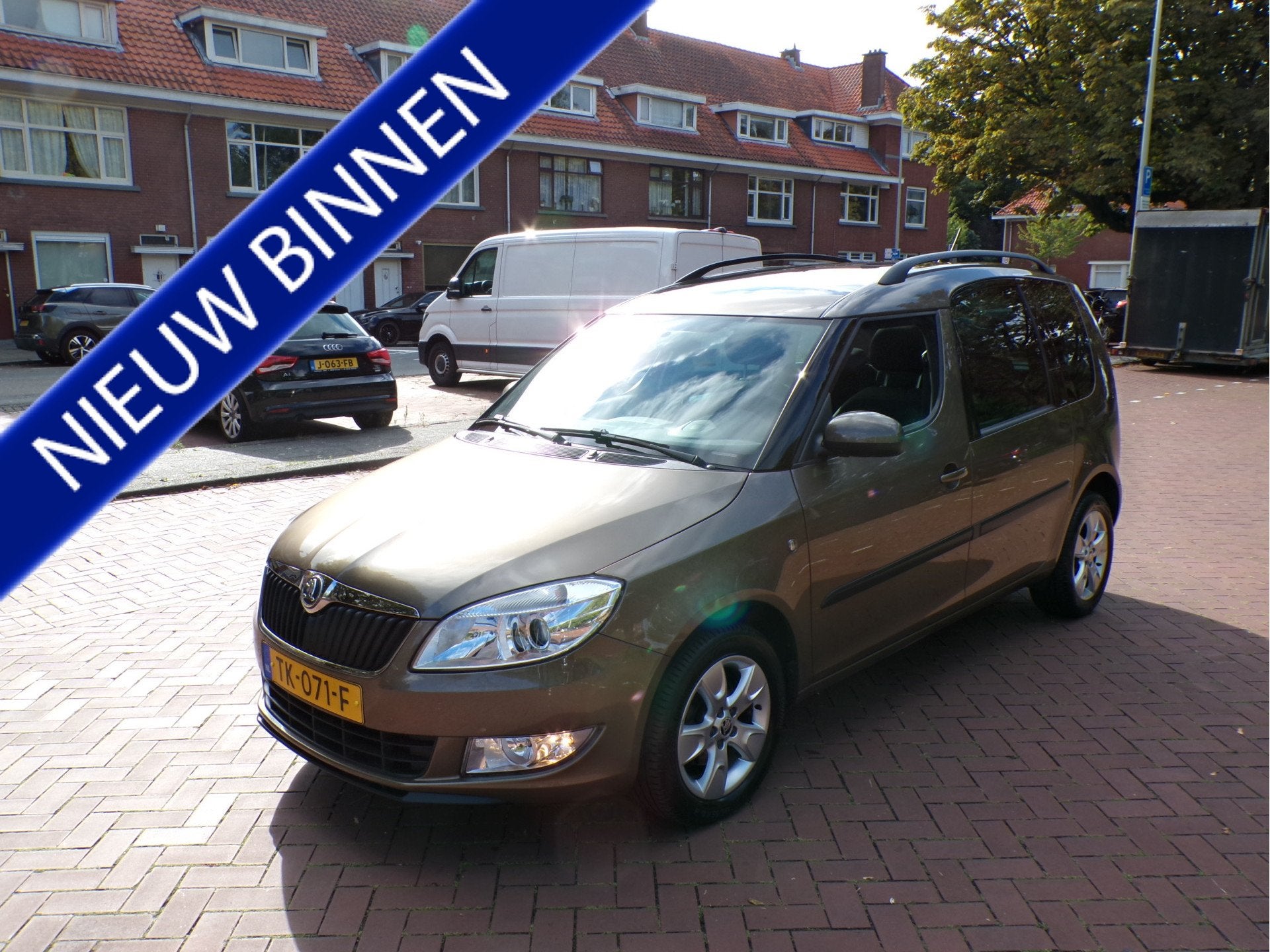 Skoda Roomster 1.2 TSI Elegance 2eigenaar aantoonbaar Panora, Voorwielaandrijving, 86 pk, Gebruikt, 4 cilinders