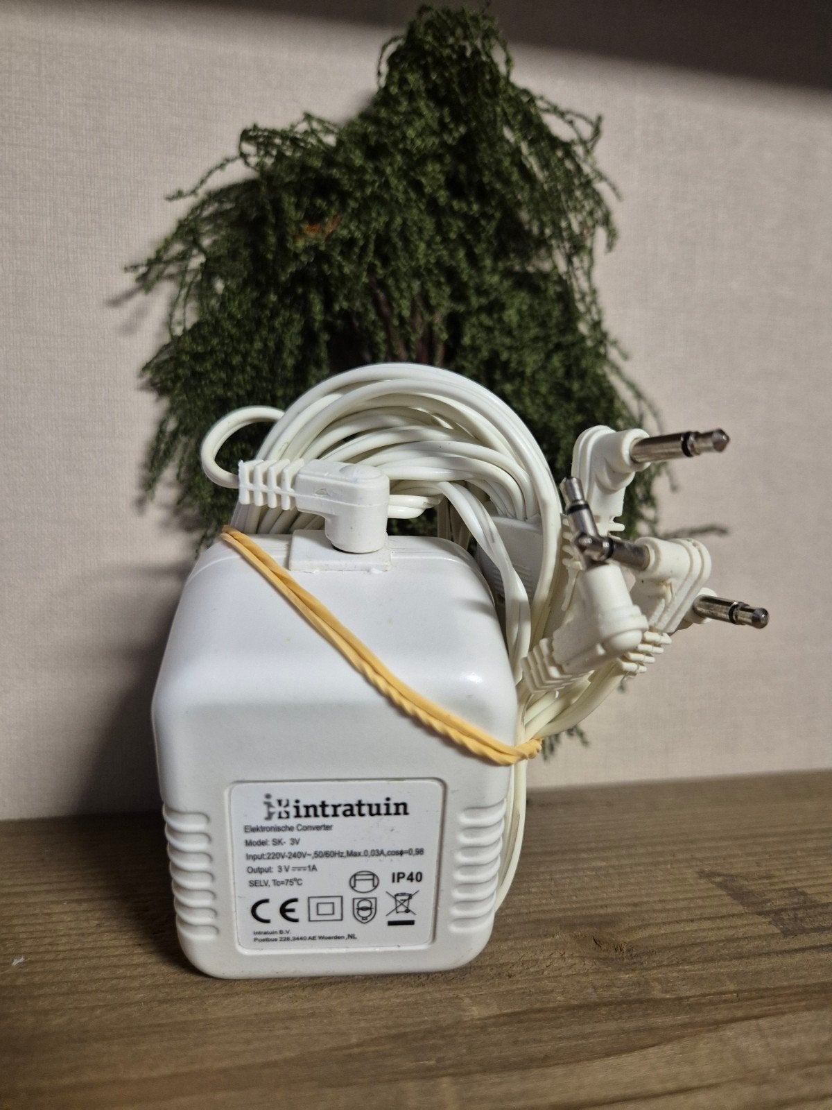 kerstdorp adapter 3 volt intratuin kersthuisjes, Ophalen of Verzenden, Zo goed als nieuw