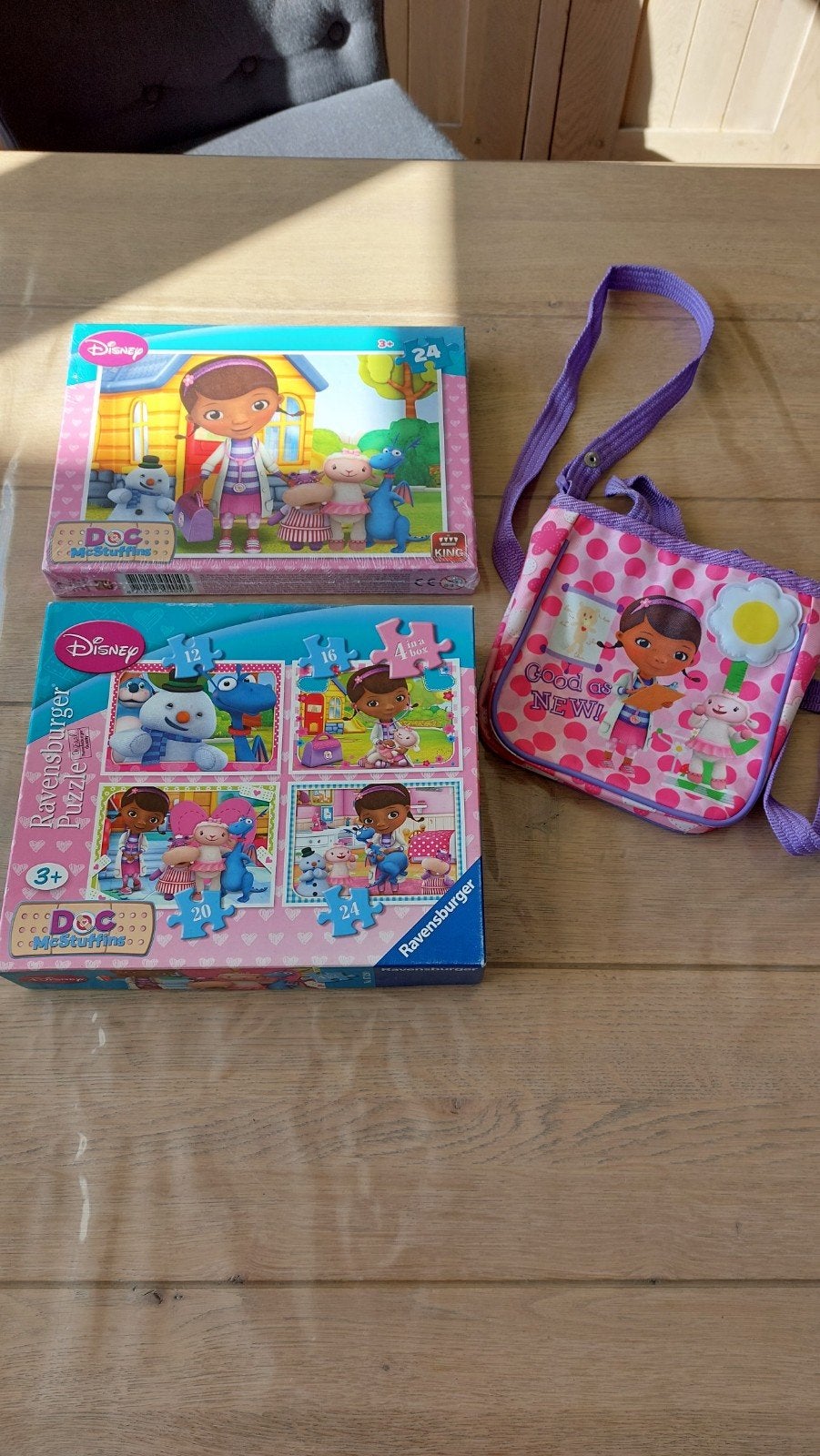Doc mcstuffins speelgoed dokter puzzel, Ophalen of Verzenden, Nieuw