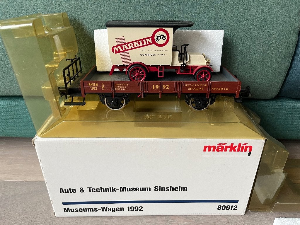 Marklin 80012 spoor 1 wagon nieuwstaat, Wisselstroom, Verzenden, Märklin, Nieuw