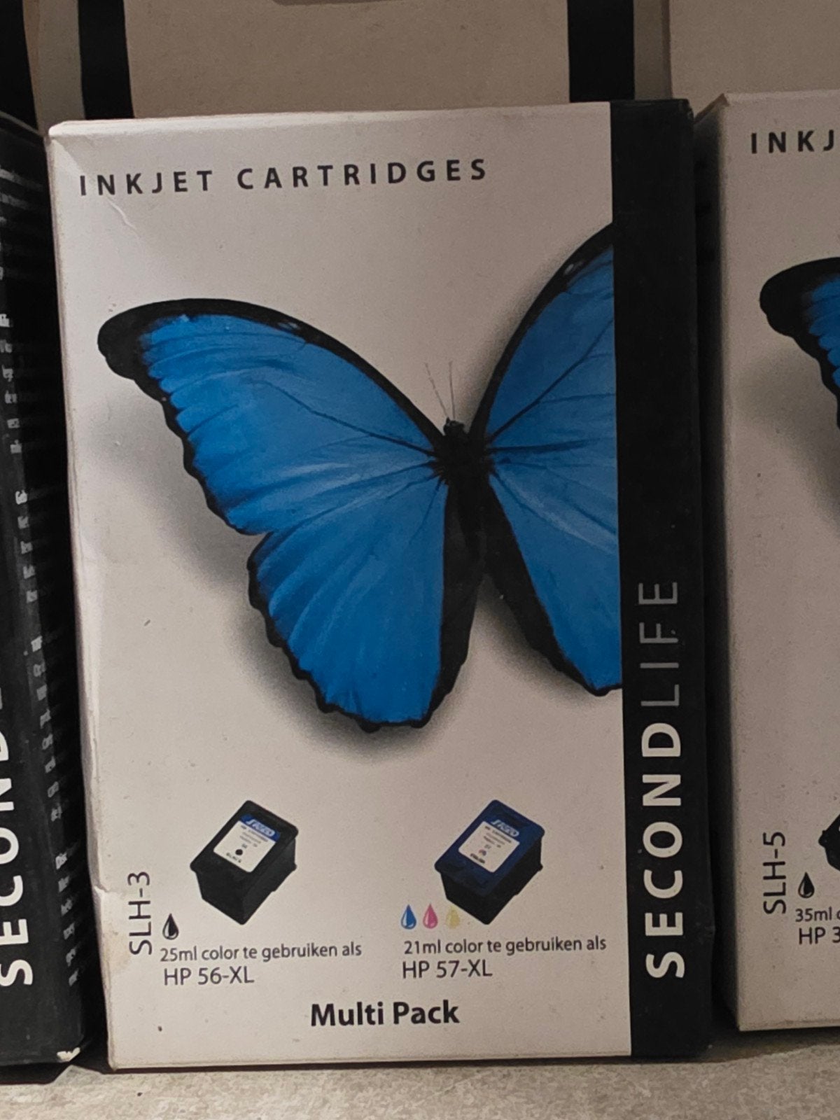 SecondLife Inkjet Cartridges Multi Pack HP 56-XL & 57-XL, Cartridge, Onbekend, Nieuw, Ophalen of Verzenden