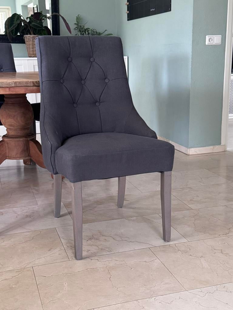 !Gezocht! 3 a 4 identieke eetkamer stoelen, Ophalen of Verzenden, Zo goed als nieuw, Overige kleuren
