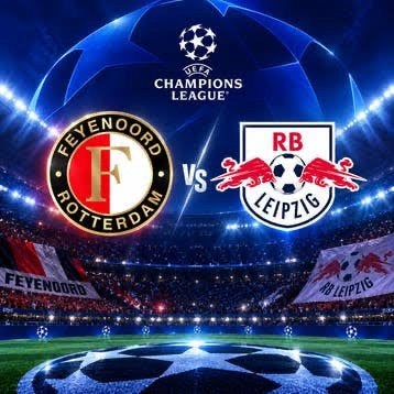 Feyenoord vs Leipzig 2 tickets, Twee personen, Januari