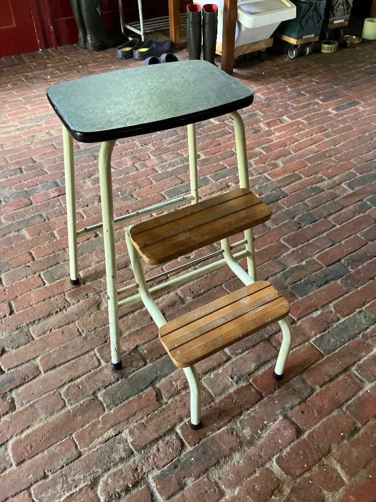 Keukentrapje Brabantia vintage, Ophalen of Verzenden, Zo goed als nieuw, Overige materialen