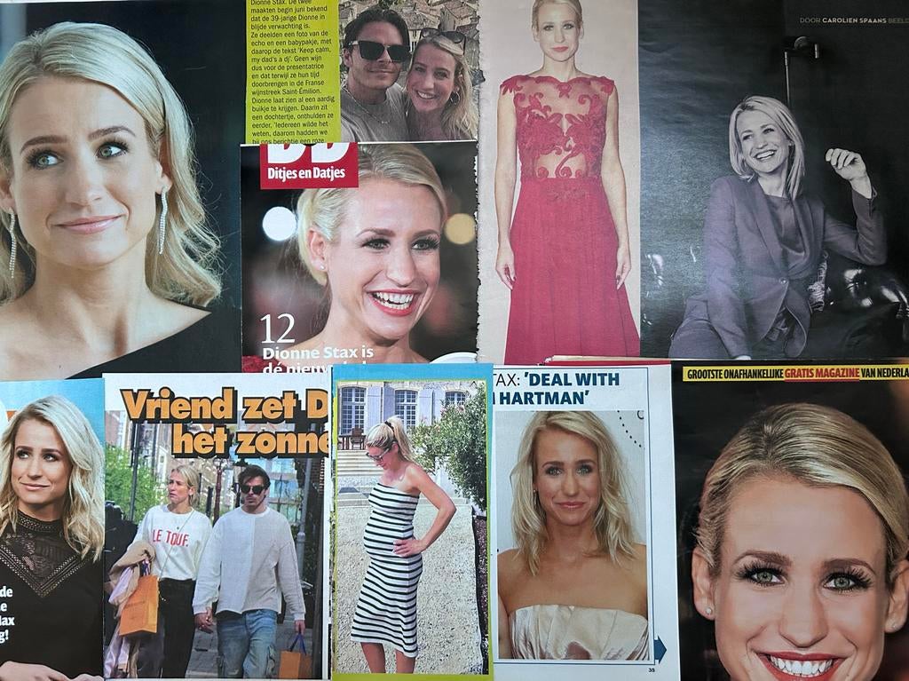Dionne Stax knipsels, Ophalen of Verzenden, 1980 tot heden, Knipsel(s)