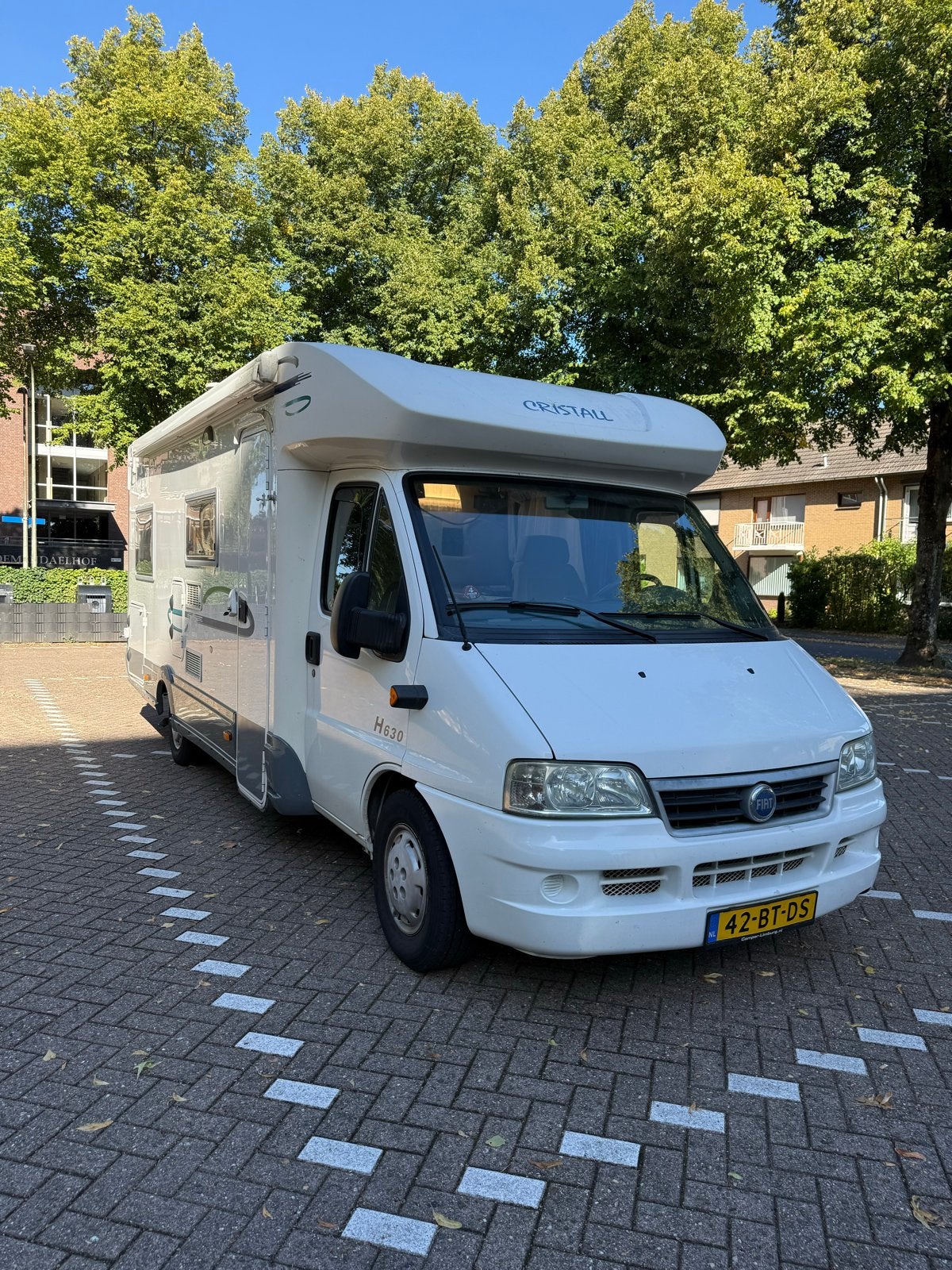 Fiat Cristall Champ H630 Alkoof Camper - Klaar voor Avontuur, Alkoof, Ringverwarming, 6 tot 7 meter, Elektrische ramen