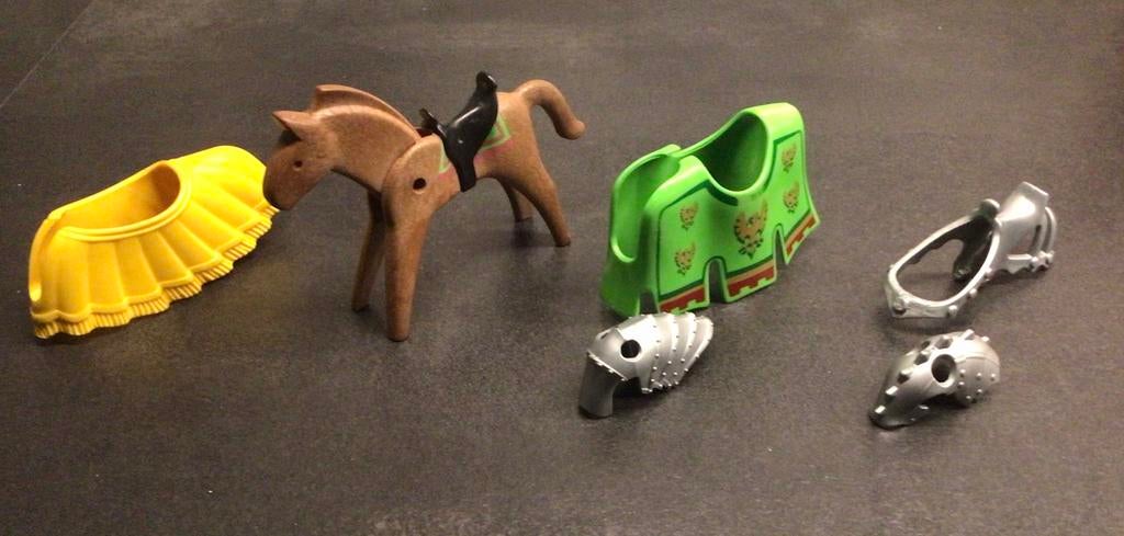 Playmobil - Bekleding ridderpaard (prijs p.set), Ophalen of Verzenden, Gebruikt