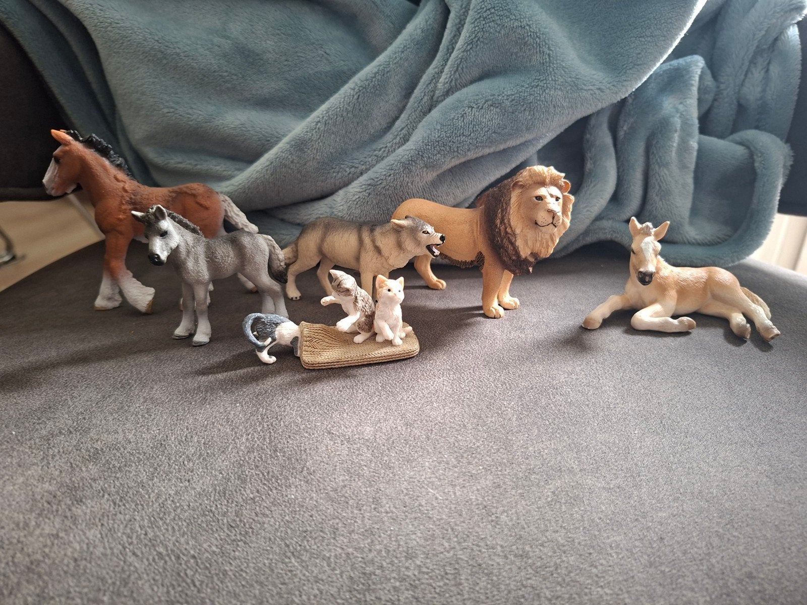 Verschillende schleich, Ophalen, Zo goed als nieuw, Paard, Beeldje of Figuurtje