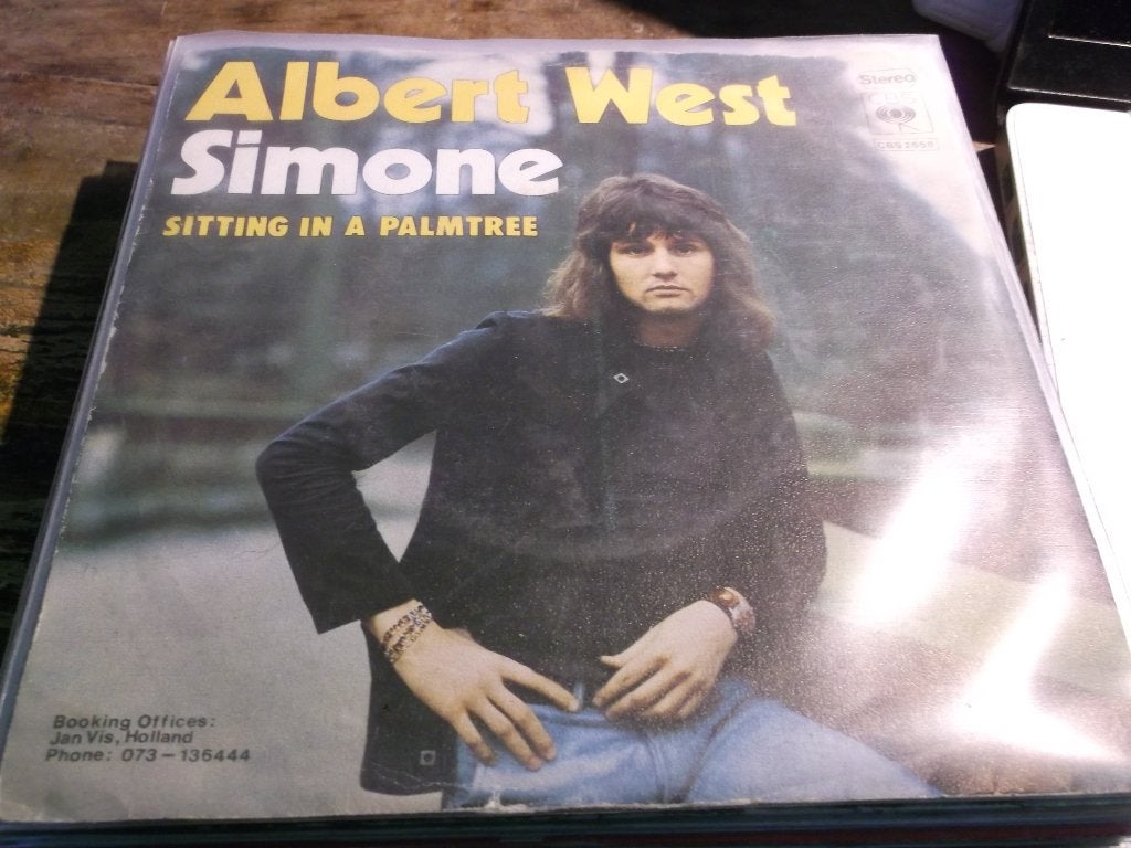 albert west Simone 159, Cd's en Dvd's, Ophalen of Verzenden, Gebruikt, 7 inch, Pop