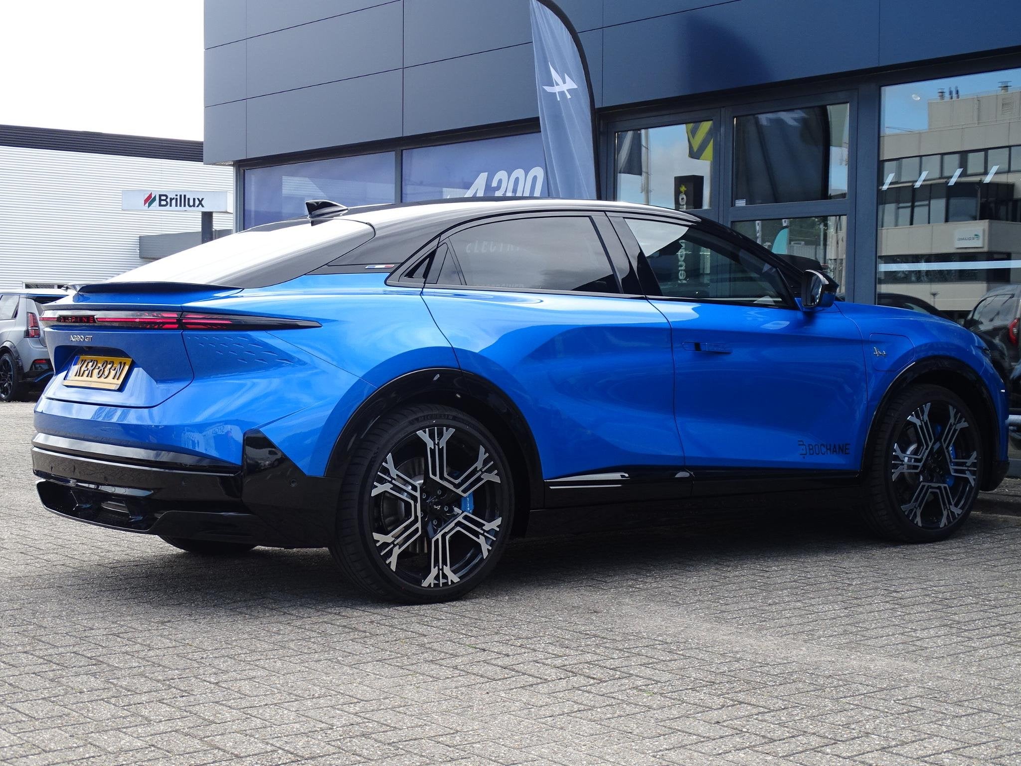 Alpine A390 GT 89kWh DEVIALET AUDIO / 22KW LADER / SABELT AL, Auto's, Alpine, Automaat, 1350 kg, Met garantie (alle), Blauw