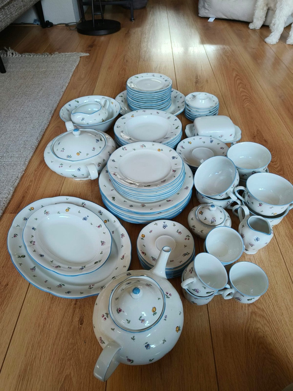 Prachtig & Compleet 6-Delig Winterling Elfia Servies (Zgan)., Huis en Inrichting, Ophalen, Zo goed als nieuw, Porselein, Overige stijlen