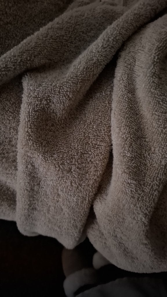Badjas beige, Ophalen, Zo goed als nieuw