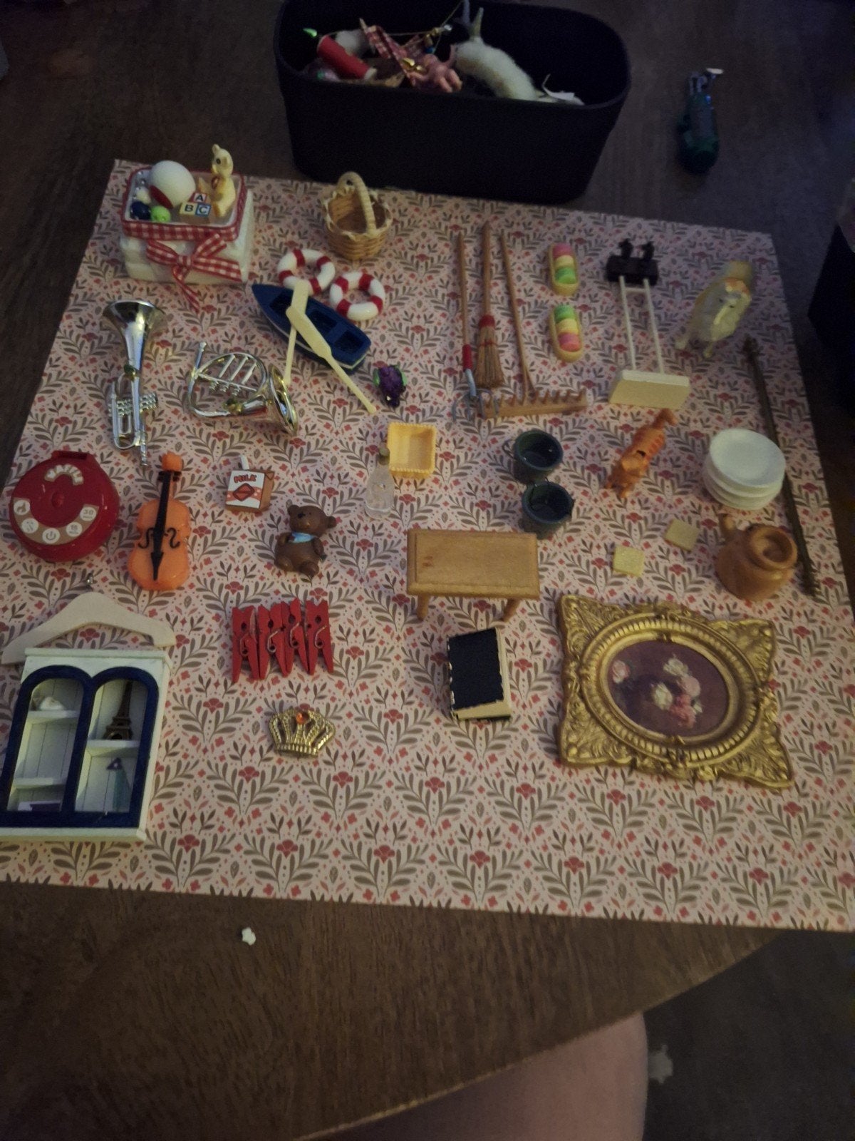 Miniatuur poppenhuis accessoires set, Ophalen of Verzenden