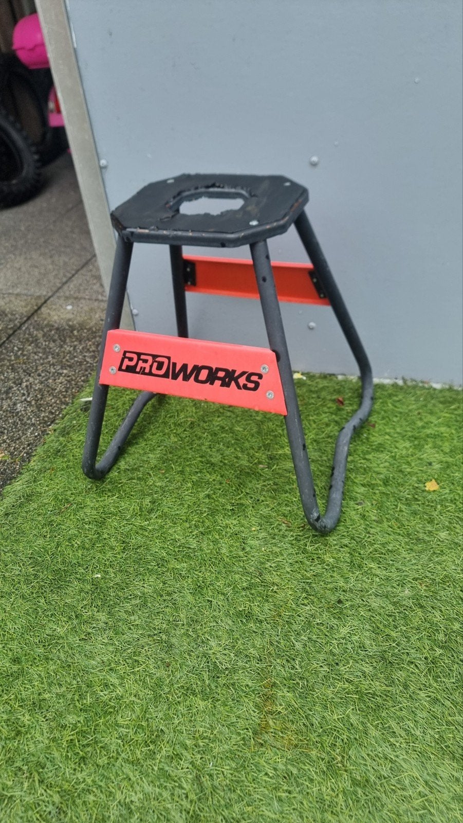 Proworks bok / standaard voor crossmotor - Gebruikt, Ophalen, Gebruikt
