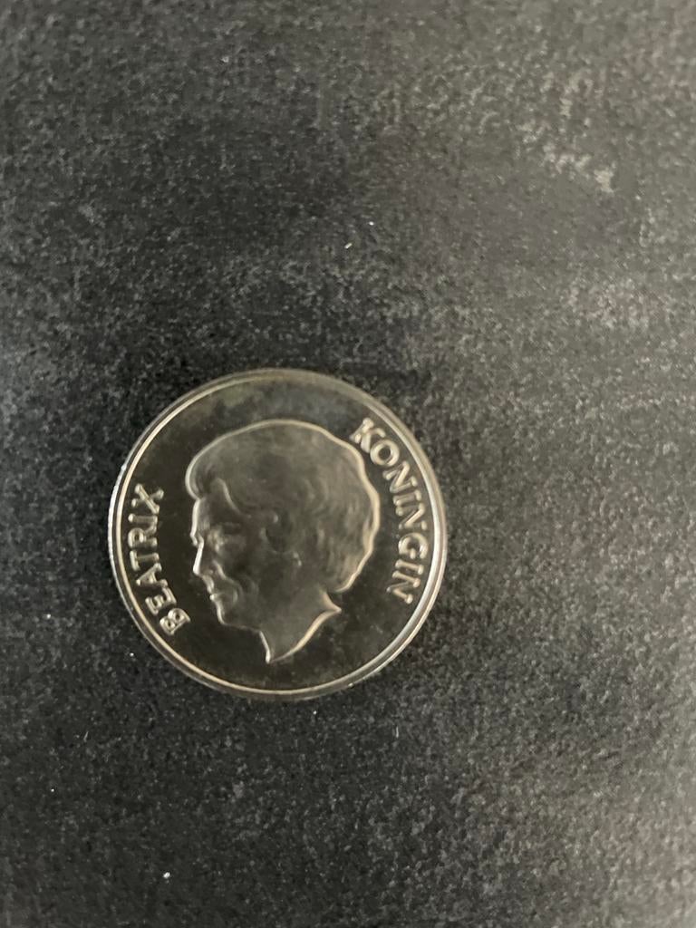 Rabobank 100 jaar munt Koningin Beatrix, Postzegels en Munten, Munten | Nederland, Ophalen of Verzenden, Koningin Beatrix, Overige waardes