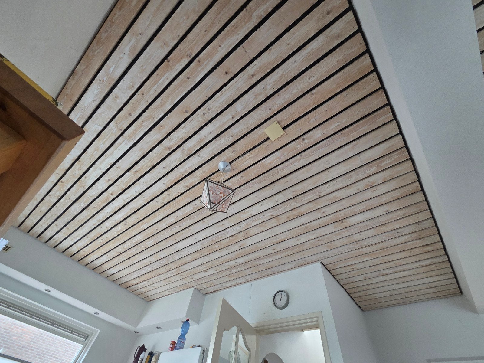 Steigerhout plafond - planken 4.22cm x 10cm / 3.22cm x 10cm, Ophalen, 25 tot 50 mm, Plank, Minder dan 200 cm