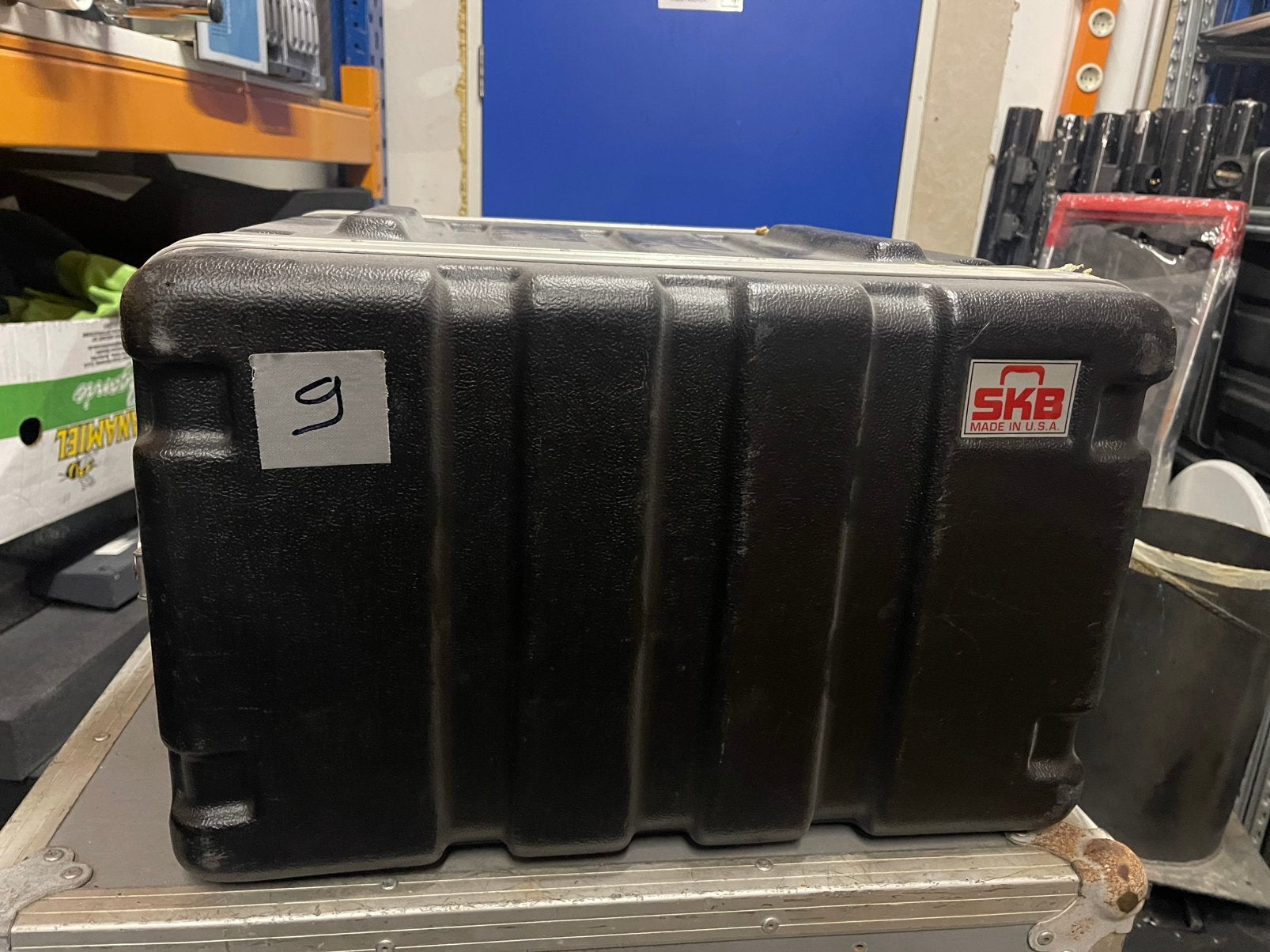 SKB (usa) Flightcase 6He Double Doors 44cm Inbouwdiepte nr.9, Ophalen, Gebruikt, Overige instrumenten, Flightcase