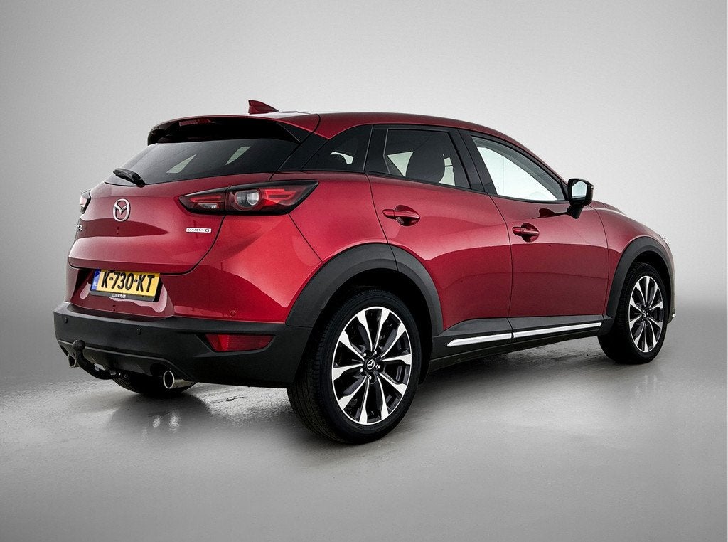 Mazda CX-3 2.0 SkyActiv-G 121 Luxury | Carplay | Trekhaak |, Auto's, Mazda, 4 cilinders, Leder en Stof, Origineel Nederlands, Handgeschakeld