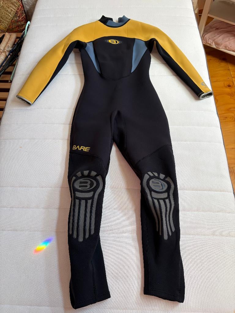 Bare 3/2 mm dames neopreen wetsuit, model Velocity, maat 8., Watersport en Boten, Duiken, Gebruikt, Duikpak, Ophalen of Verzenden