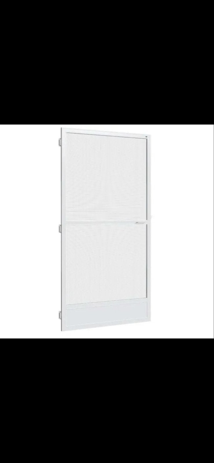 Witte Hordeur - Nieuwstaat, Doe-het-zelf en Verbouw, Deuren en Horren, Kunststof, 215 cm of meer, Hordeur, Nieuw