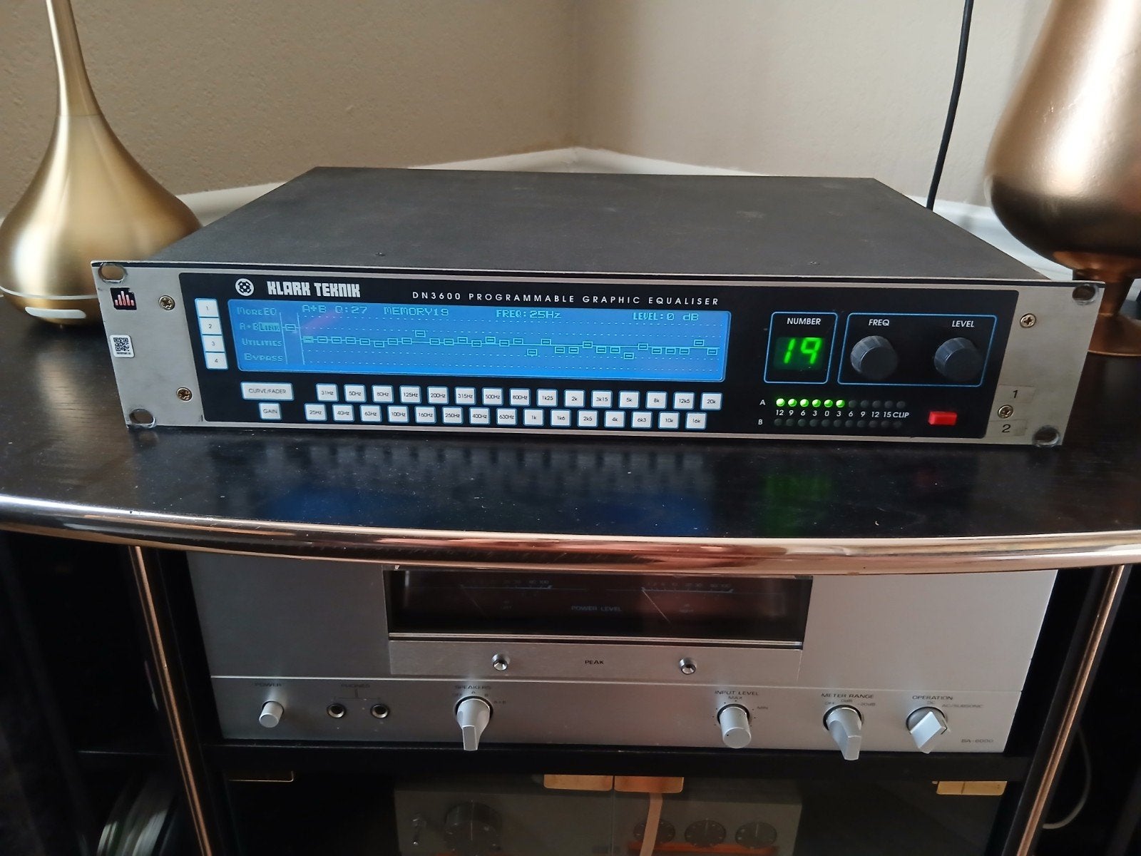Klark Teknik DN3600 (Digitale equalizer), Ophalen of Verzenden, Gebruikt, Equalizer