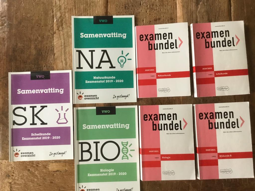 Diverse examen bundels VWO en samenvatting, Ophalen, Gelezen, VWO, Wiskunde B