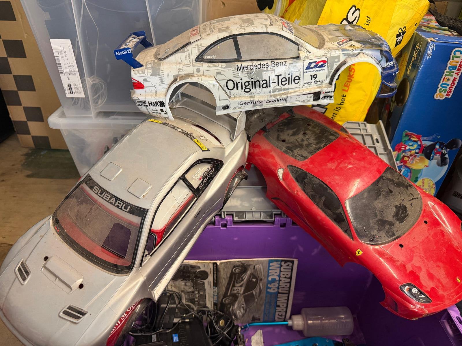 Tamiya rc nitros autos, Ophalen, Gebruikt, Nitro, Onderdeel