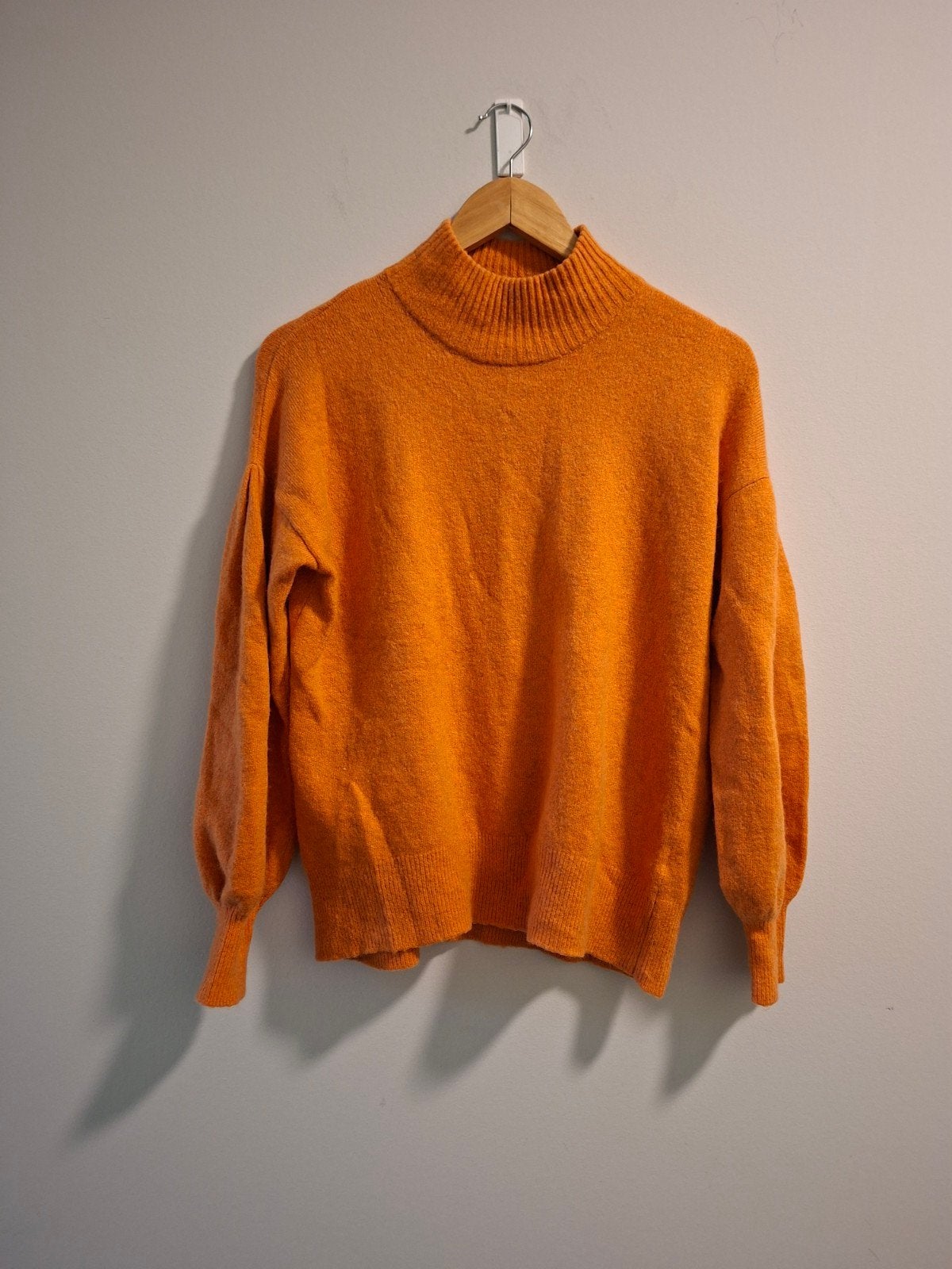 Oranje katoenen/wollen trui maat M - Esprit, Maat 38/40 (M), Oranje, Ophalen of Verzenden, Gedragen