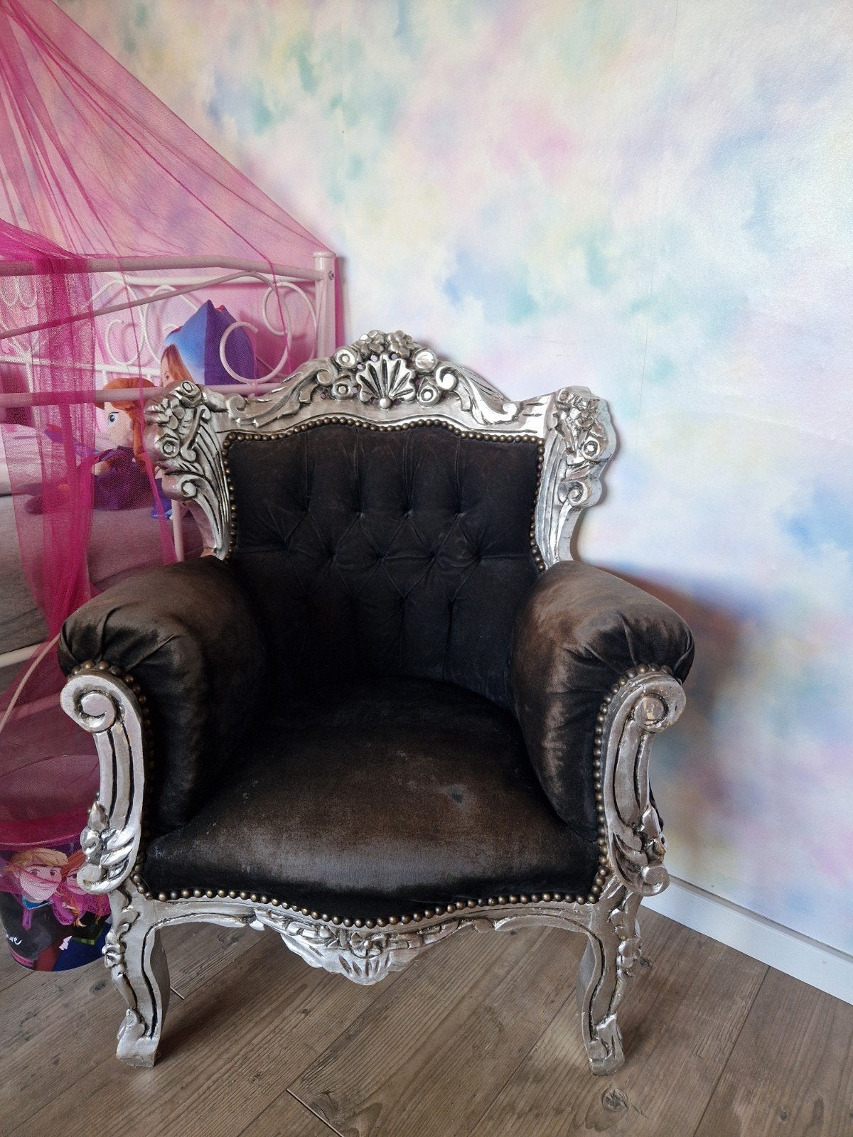 kinder stoel / fauteuil prinses, Ophalen, Gebruikt, Minder dan 75 cm, 50 tot 75 cm
