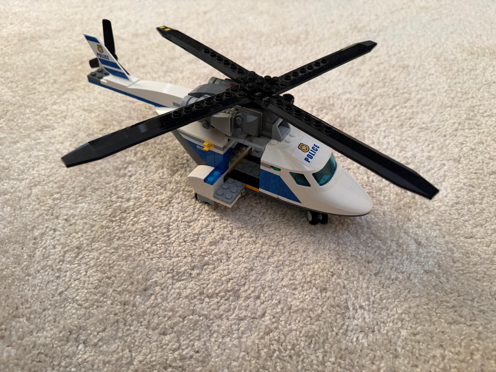 Lego Politiehelikopter compleet uit Lego City 60138, Ophalen of Verzenden, Zo goed als nieuw