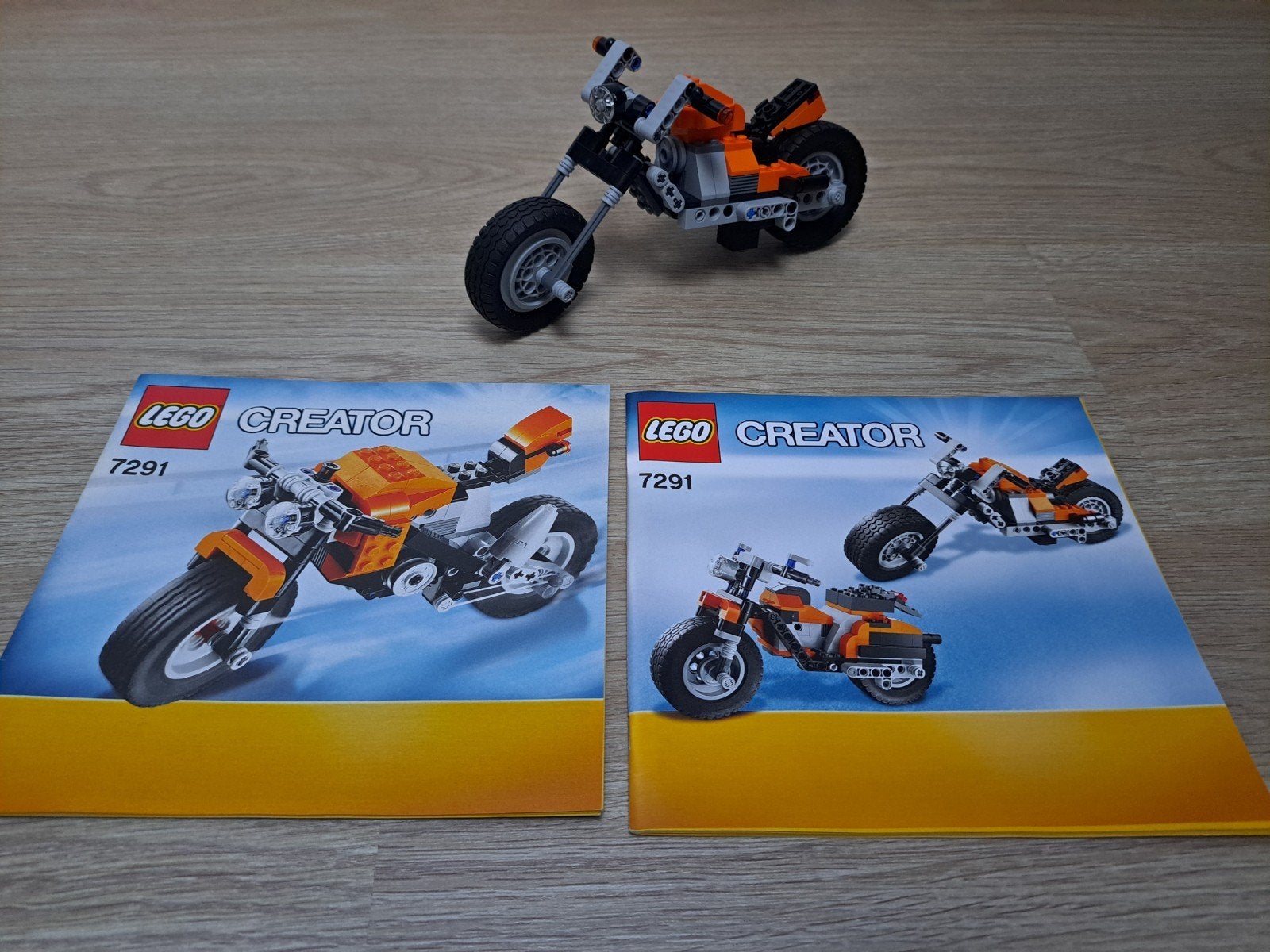 Lego creator street rebel 7291, Lego, Ophalen of Verzenden, Zo goed als nieuw, Inclusief instructies