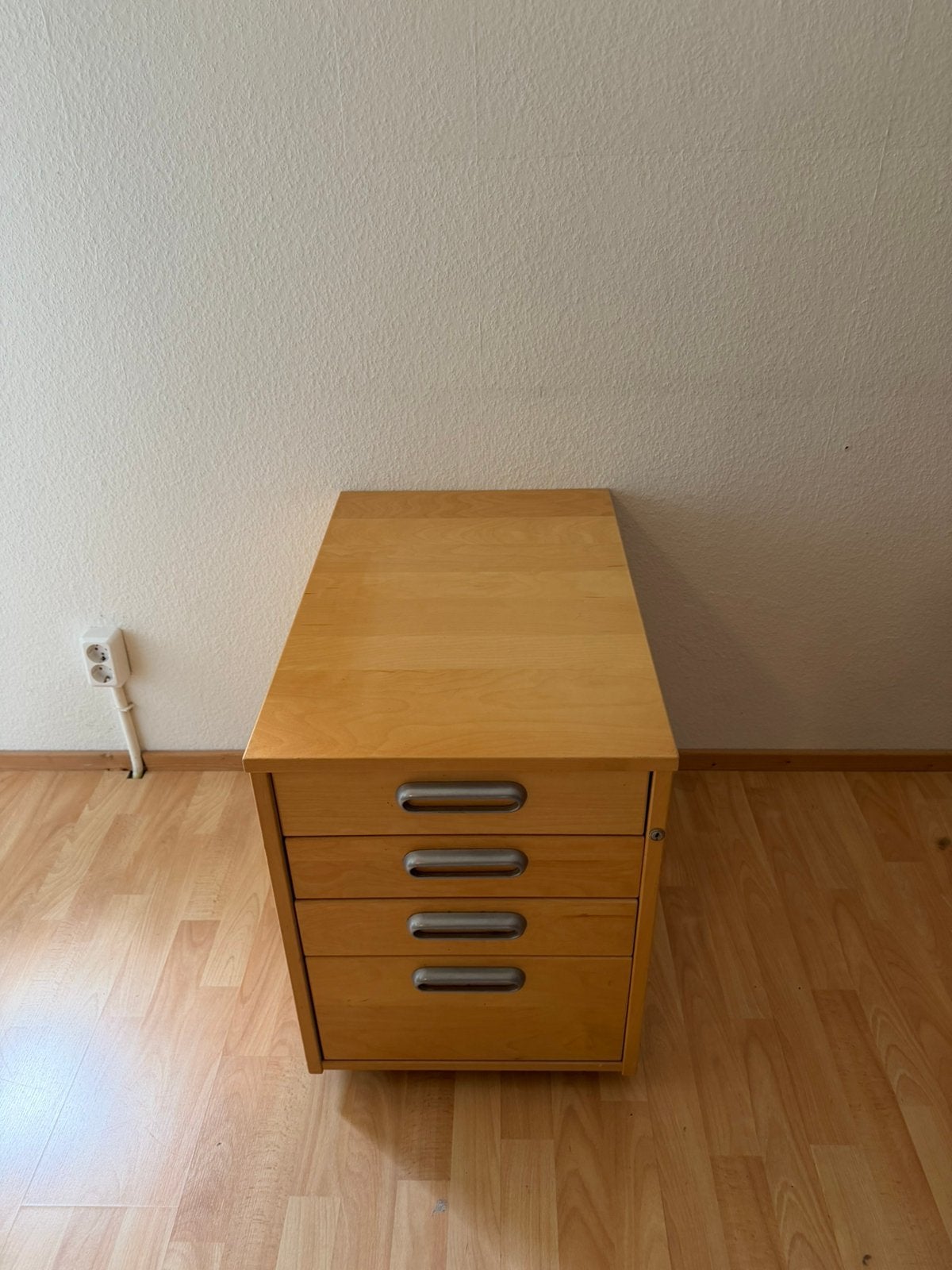 Bureau laden kast op wielen, Ophalen, Gebruikt, 50 tot 100 cm, 3 of 4 laden