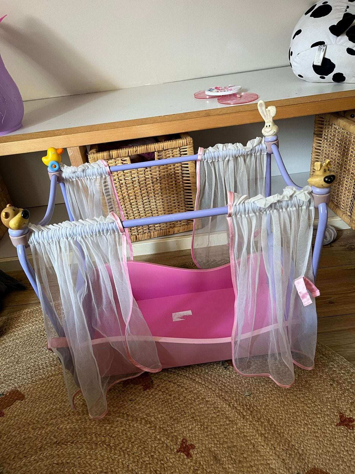 Baby Born poppenwiegje met hemeltje, Ophalen, Gebruikt, Babypop