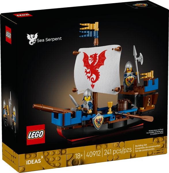 Lego | GWP | De Zeedraak | 40912, Lego, Lego, Nieuw, https://legohouse.com/en-gb/info/contact-us/